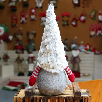 Kalėdų Ilgas Atkarpas, Švedijos Santa Gnome Pliušinis Lėlės Rankų Darbo Ornamentas Elf Žaislai Nameliuose Šalis Dekoro Vaikams Kalėdų Dovana
