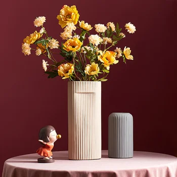 Kambarį Apdaila Šiaurės Apdailos Namai Europos Stalo Gėlių Vaza Keramika Namų Dekoro Vazos Gėlėms Vestuvių Vaza