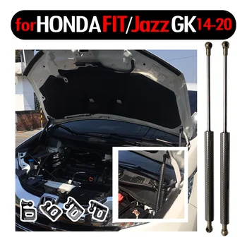 Kapoto Dangčio Dujų Statramsčiai Smūgio Amortizatorius Honda Jazz-2020 Liftas Palaiko HONDA FIT-2020 m. Anglies Pluošto Absorberio