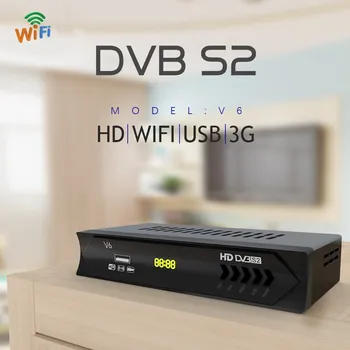 Karšto pardavimo Europa rusijos dekoderis Skaitmeninis full HD DVB S2 Palydovinis Imtuvas Paramos IKS 