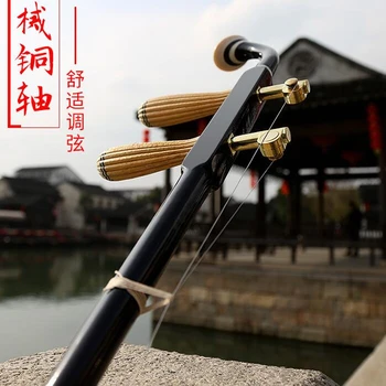 Karšto pardavimo Kinijos Erhu Mechaninė vario veleno tiuningas Sekas Erheen muzikos instrumentai baltų Arklių lankas siųsti selfstudy knyga