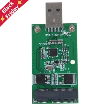 Karšto Pardavimo Mini USB 3.0 PCIE mSATA Išorės SSD PCBA Conveter Adapterio plokštę