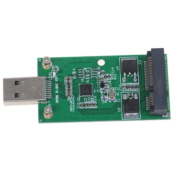 Karšto Pardavimo Mini USB 3.0 PCIE mSATA Išorės SSD PCBA Conveter Adapterio plokštę