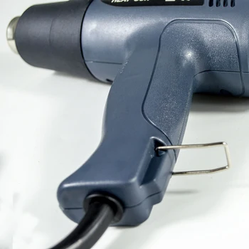 Karšto šildymo ginklą vyniojimo 1800W plaukų Džiovintuvas šilumos susitraukimas reguliuojama temperatūra elektrinių įrankių, įskaitant 4 antgaliai