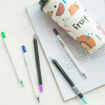 Kawaii pieno arbatos puodelio 12colour 0,5 mm neutralus pen kostiumas mokymosi biuro reikmenys parašą pen mielas stacionarių prekių kūrybos pen