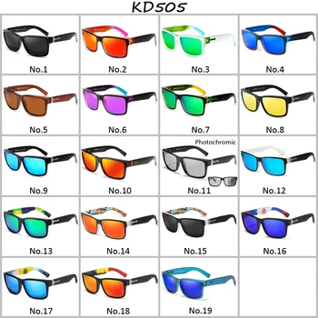 KDEAM 2020 populiariausi Sporto Mados Poliarizuoti Akiniai nuo saulės Vyrams Aikštėje Saulės Akiniai UV400 Moterų Madinga Gafas de sol 