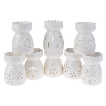 Keramikos Žvakidė Naftos Smilkalų Degiklis Esminius Aromaterapija Aliejus, Viryklė Lempos Porceliano Buities Kambarį Apdaila
