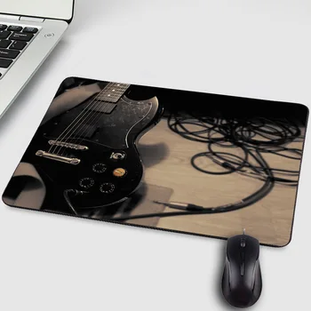 Kietas Modelis Muzikos Mylėtojas Mėgėjų Gitaros Nuotraukas Kilimėlis Kompiuteris, Mini Pc, Notebook Tabllt Žaidėjus Gaming Mouse Pad Mat