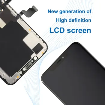 Klasės AAA+++ iPhone XS MAX LCD Jutiklinis Ekranas Surinkimas Su 3D Jėga Touch Pakeitimo Paramos Išlaidos Tonas Su Dovana