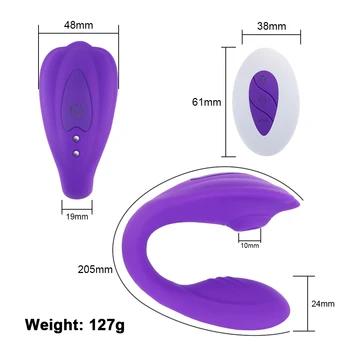 Klitorio Čiulpti Vibratorius Nešiojami Dildo-Klitorio ir G-taško Stimuliacija 10 Siurbimo ir Vibracijos Nustatymas Sekso Žaislai Moterims, Poroms