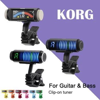 KORG Sledgehammer PithCrow-G PitchHawk-G2 Clip-On Guitar Tuner Spalvotas LCD Tuner Gitara/Bass/Ukulėle