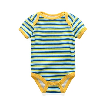 Kūdikių drabužiai berniuko, trumpas rankovėmis bodysuits mažas modelio medvilnės 3Pcs/daug kostiumas roupas de bebe naujagimių infantil bamblys