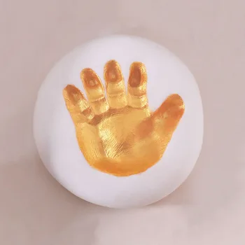 Kūdikių Pėdsaką Foto Rėmelis netoksiškas Handprint Molio 