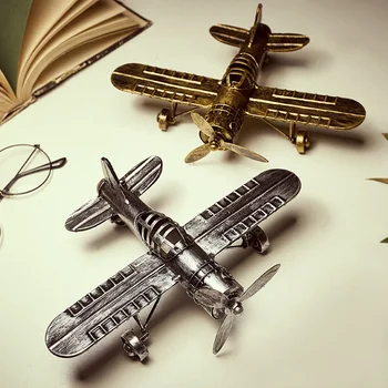 Kūrybos American Retro Dekoravimas Ornamentais Darbalaukio Orlaivio Modelis Šiuolaikinio Meno Amatų Įdomių Dekoro Retro Kambario Dekoro