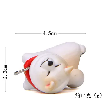 Kūrybos Mielas Corgi Veiksmų Skaičius, Žaislų Gyvūnų Šunų Shiba Inu Lėlių Kolekcija Žaislai Mini Modelis Lėlės Kalėdų Dovana Vaikams