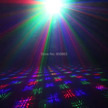 Lauko Vandeniui RGB Lazeris Pilnas Žvaigždžių Dangus Modelius Projektoriaus Nuotolinio Poilsio Namai Medžio, Sienos Sodo Kraštovaizdžio Poveikį Šviesos T59D2