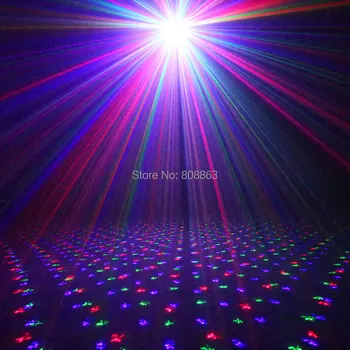 Lauko Vandeniui RGB Lazeris Pilnas Žvaigždžių Dangus Modelius Projektoriaus Nuotolinio Poilsio Namai Medžio, Sienos Sodo Kraštovaizdžio Poveikį Šviesos T59D2
