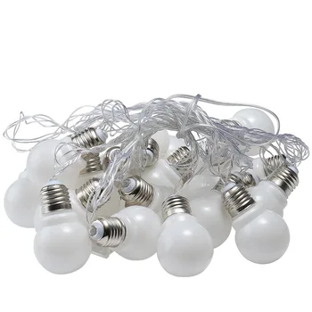 LED Lemputė Didelis Kamuolys Žibintų String įjungtais švyturėliais Kiemo Balkono Kambarį Kalėdų Lauko Apdailos Šviesos Serijos Nakties Šviesos