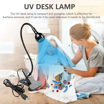 LED Stalinis Ultravioletinių spindulių Lempa USB UV Gelio Gydant lenkijos Šviesos Nagų Džiovintuvas 