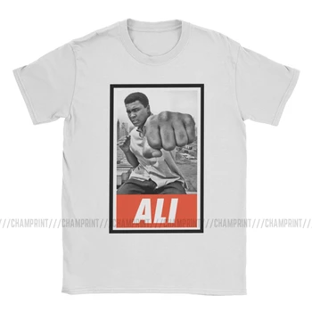 Legendos, Muhammad Ali vyriški Marškinėliai Boksininkas, Bokso Sporto Sunkiasvoris Atsitiktinis Tee Trumpas Rankovės Marškinėliai Medvilnė, Dovanų Idėjos, Topai