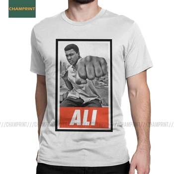 Legendos, Muhammad Ali vyriški Marškinėliai Boksininkas, Bokso Sporto Sunkiasvoris Atsitiktinis Tee Trumpas Rankovės Marškinėliai Medvilnė, Dovanų Idėjos, Topai