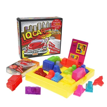 Lenktynių Pertraukos IQ Automobilių Žaidimas Automobilių Dėlionės, Žaislų, Kūrybinės Plastiko Piko Valandą Loginis Žaidimas Vystymosi Žaidimas Žaislai Vaikams Dovanos