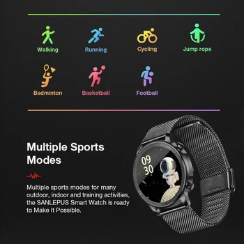LIGE Smartwatch Fitneso Sekimo Kraujo Spaudimas, Širdies ritmo Monitoringo IP67 atsparus Vandeniui Sporto Smart Watch Vyrų relojes inteligentes