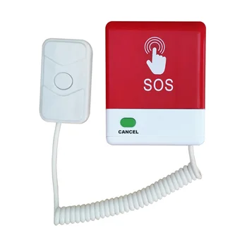 Ligoninės Skambina Sistema Bevielis Slaugytojų iškvietimo Bell SOS Pagalbos Garso Koridoriaus Šviesos Vyresnio amžiaus
