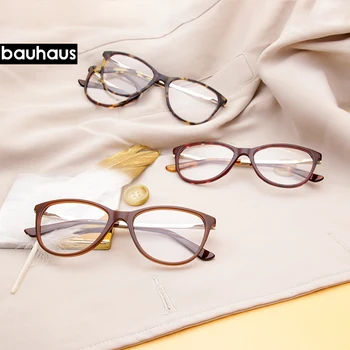 Mada Moterims, Cat Eye Akiniai Rėmeliai Vyrų Optinis Glasse Rėmo Retro Akiniai Kompiuterio Akinius Skaidriais akiniais