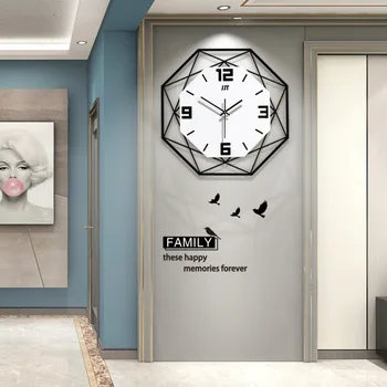 Mados Kabo Laikrodis Kambarį Kūrybos Laikrodis Namų Metalines Apdailos Kvarcinis Laikrodis Karšto Pardavimo Laikrodis