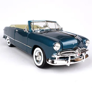 Maisto 1:18 1950 m. Ford Soft Top automobilių lieti automobilio modelis, modeliavimas, automobilių apdailos surinkimo dovana žaislas liejimo modelis berniukas žaislas