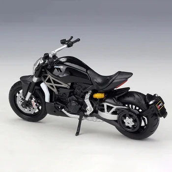 Maisto Bburago 2016 DUCATI Xdiavel S 1:18 Motociklas ModelsAlloy Modelio transporto Nuoma Mini Lenktynių Žaislas Dovanų Kolekcija