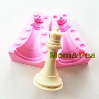 Mama&Žirnių 0999-1002 Nemokamas Pristatymas Šachmatų didelio Dydžio, Formos Silikono Formos Pyragas Apdaila Minkštas Pyragas 3D Pelėsių, Maisto Klasės,
