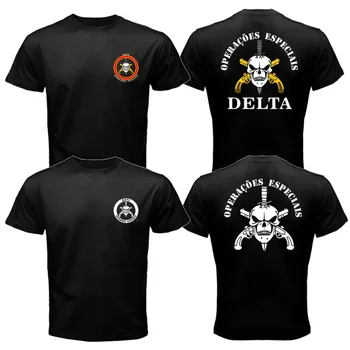 Marškinėlius Naujas BOPE Elito Mirties Būrys Brazilija Specialiųjų Pajėgų Padalinio Karinės Politikos, T-shirt Mens Tee Medvilnės Tees