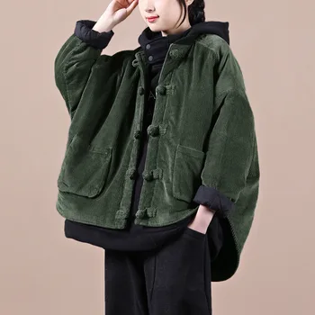 Max LuLu 2020 Naujų Korėjos Dizaineris Stiliaus Moteriški Derliaus Paltai Ponios Prarasti Šiltas Velvetas Žiemos Striukės Atsitiktinis Negabaritinių Drabužiai