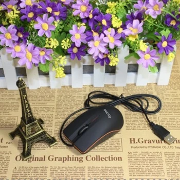 Mažas 1000 DPI USB 3D Laidinio Optinė Pelė, Pelės Įkrovimo Už 