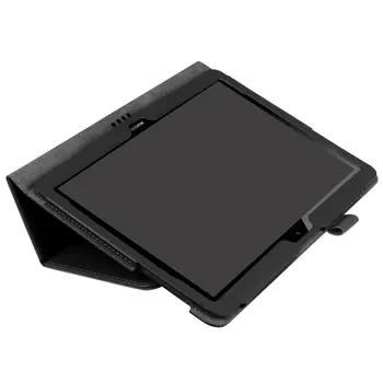 MediaPad T3 10 Litchi Grūdų PU Odos Stovėti Flip Cover Atveju, Huawei MediaPad T3 10 MAA-L09 MAA-L03 9.6 