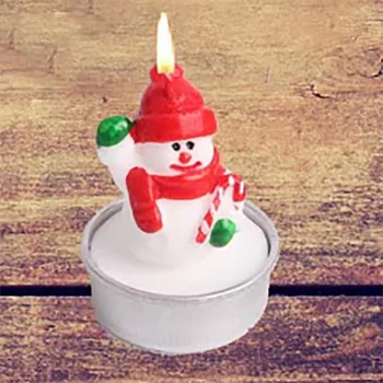 Mielas Sniego Žvakės Yra Naudojami Kaip Papuošalai Helovinas Ir Kalėdų Kūrybos LED Žvakė Spalvotų Lempų Šalis Apdaila