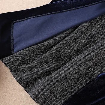 Milano kilimo ir tūpimo Tako Dizaineris Naujas Mados Aukštos Kokybės 2019 M. Pavasarį Šalies Seksualus Long Sleeve Top Aksomo Pusė Sijonas Elegantiškas Moterų Rinkiniai
