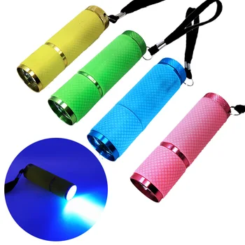 Mini LED Žibintuvėlis UV Lempa Nešiojamų Nagų Gelis Greitai Džiovintuvas Išgydyti 4 Spalvas Pasirinkti Nagų Gelis Išgydyti Manikiūro Įrankis