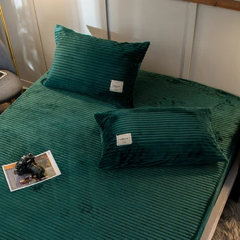 Minkšta Flanelė Pagalvės užvalkalą vientisos spalvos juostelės pagalvę padengti Užvalkalas High-end pagalvių užvalkalai saugus Nr. užtrauktukas Užvalkalai namų