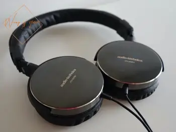 Minkštos Odos Ausų Pagalvėlės Putų Pagalvėlės EarMuff Audio-Technica ATH-ES700 Ausinių puikios Kokybės, Nėra Pigūs Versija