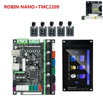 MKS Robin Nano 32-Bitų plokštė 3D Spausdintuvas beginer dalys TFT 3.5 