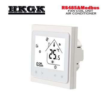 Modbus& RS485 RTU communication2Pipe smart šilumos kietas temp termostatas 95-240VAC,24VAC