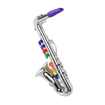 Modeliavimo 8 Tonų Saksofonas Trimitas Vaikų Muzikos Instrumentai Pradžioje Švietimo Žaislas Šalis Dekoro Rekvizitai