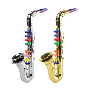 Modeliavimo 8 Tonų Saksofonas Trimitas Vaikų Muzikos Instrumentai Pradžioje Švietimo Žaislas Šalis Dekoro Rekvizitai