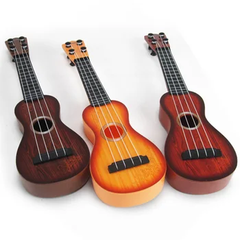 Modeliavimo Mini Ukulėle Vaikų Mokymosi Gitara 4 Stygos Muzikos Instrumentai Švietimo Žaislai FK88