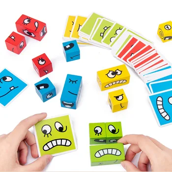 Montessori Ugdymo Medinės Dėlionės Valdybos Nustatyti Žaislai Vaikams Mokymosi Plėtoti Žaislas Naujųjų Metų Dovana Žaislai Childre