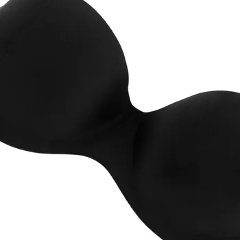 Moteriški vientisos Spalvos Lipni Nematomo Stebėjimo Liemenėlė push up silikono Backless klijuoti Ant Gelio Busty Boob Artimieji Priedai