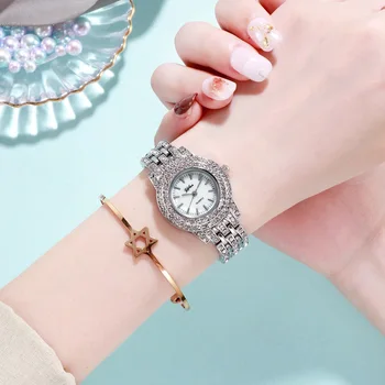 Moterų Laikrodžiai, Prabangūs Deimantų Kvarco Moteris Žiūrėti Fashion Laikrodį Moterims Žiūrėti Riešo Elegantiškas Ponios Moterų Laikrodis Žiūrėti Moterims